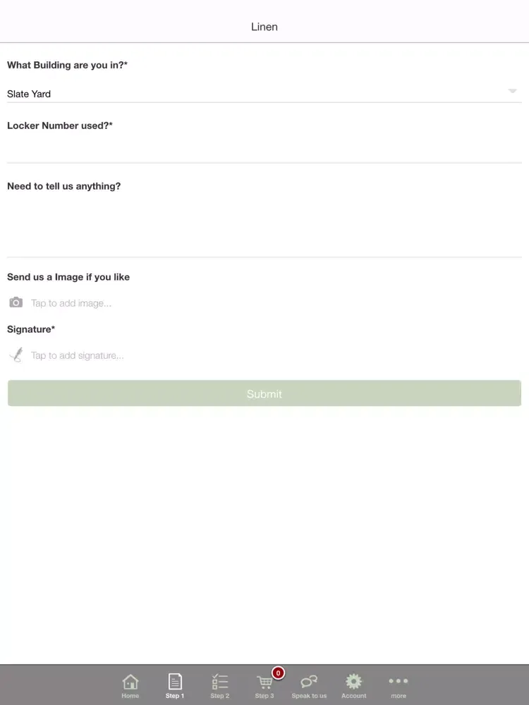 Linen iPad  سکرین شاٹس