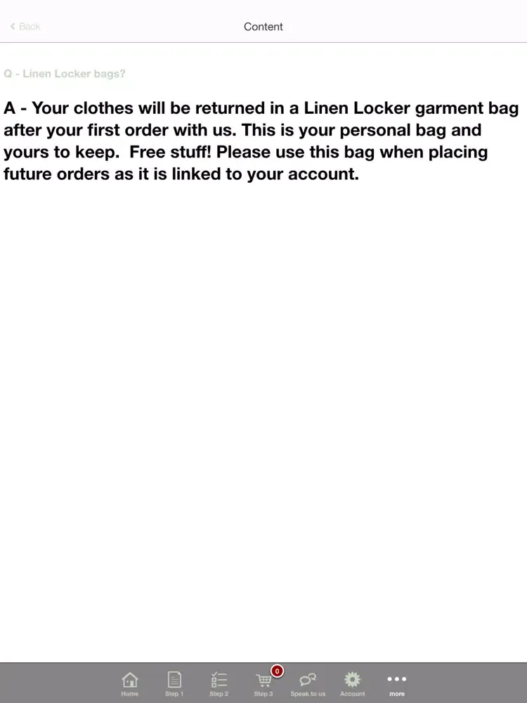 Linen iPad  سکرین شاٹس