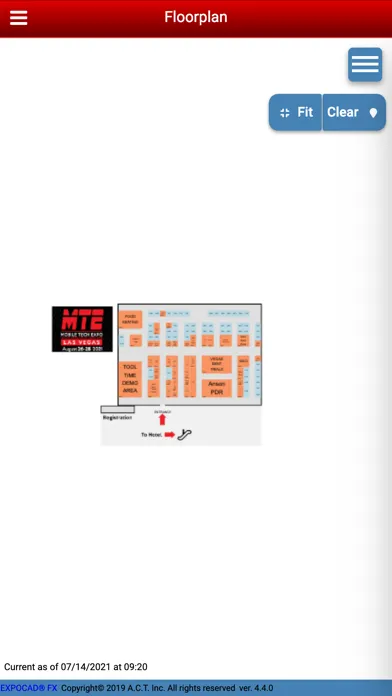 Zrzuty ekranu Mobile Tech Expo App