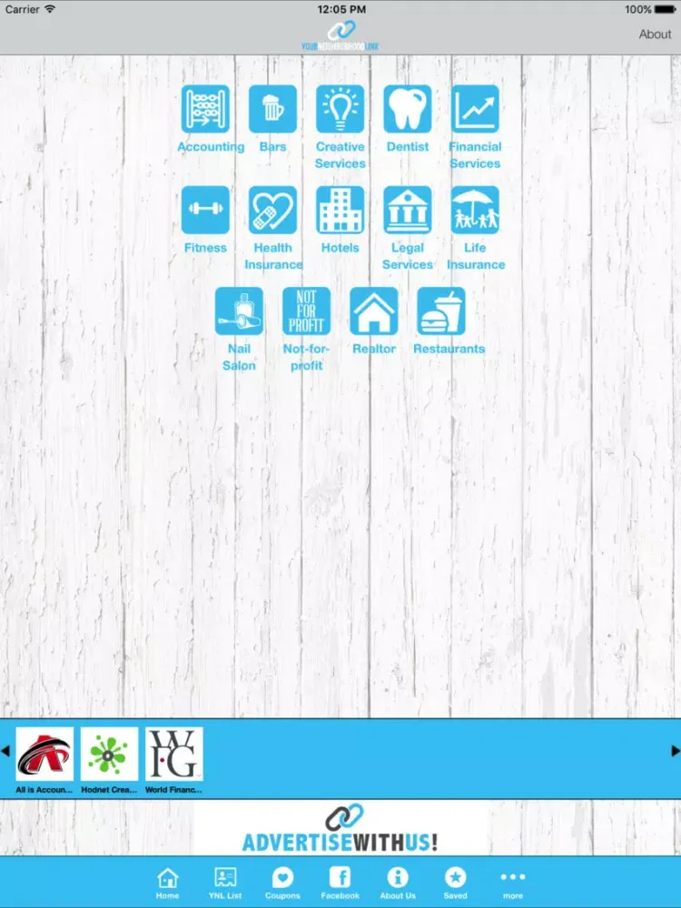 Your Neighborhood Link App iPad  Screenshots