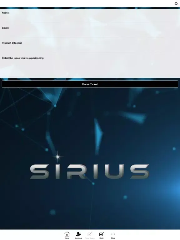 Captures d'écran de Sirius Digital Management CRM iPad 