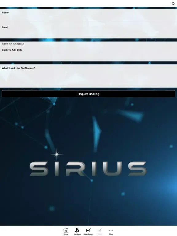 Captures d'écran de Sirius Digital Management CRM iPad 