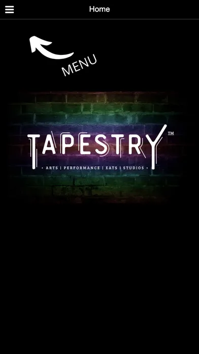Tapestry Arts App Screenshots