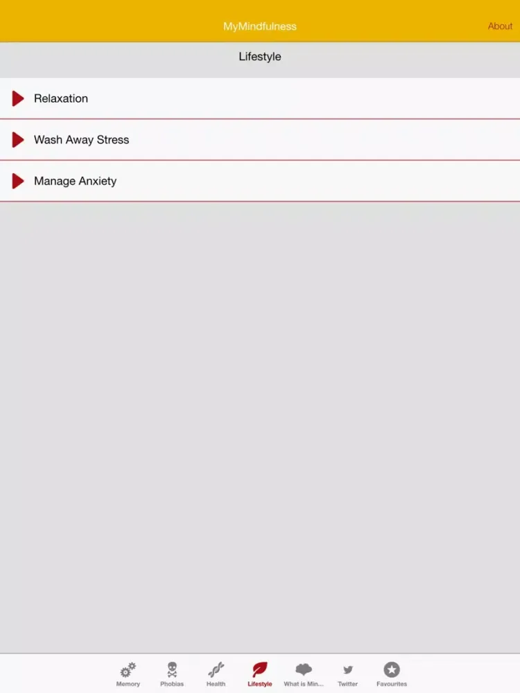 MyMindfulness iPad 應用截圖