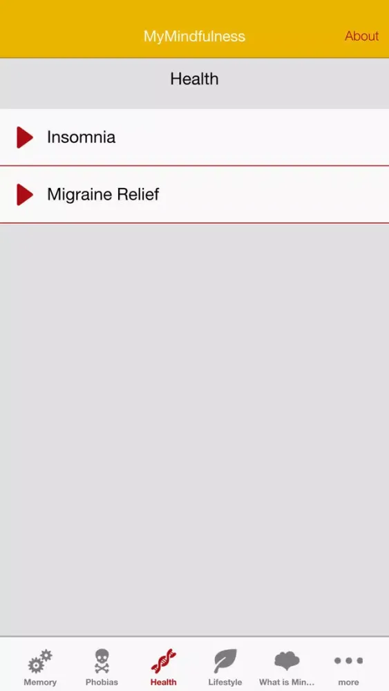 MyMindfulness應用截圖