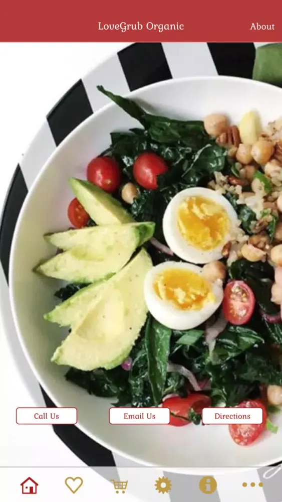 Capturas de pantalla de LoveGrub Organic