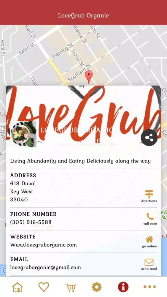 Capturas de pantalla de LoveGrub Organic