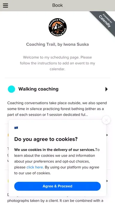 Coaching Trail App Ekran Görüntüleri