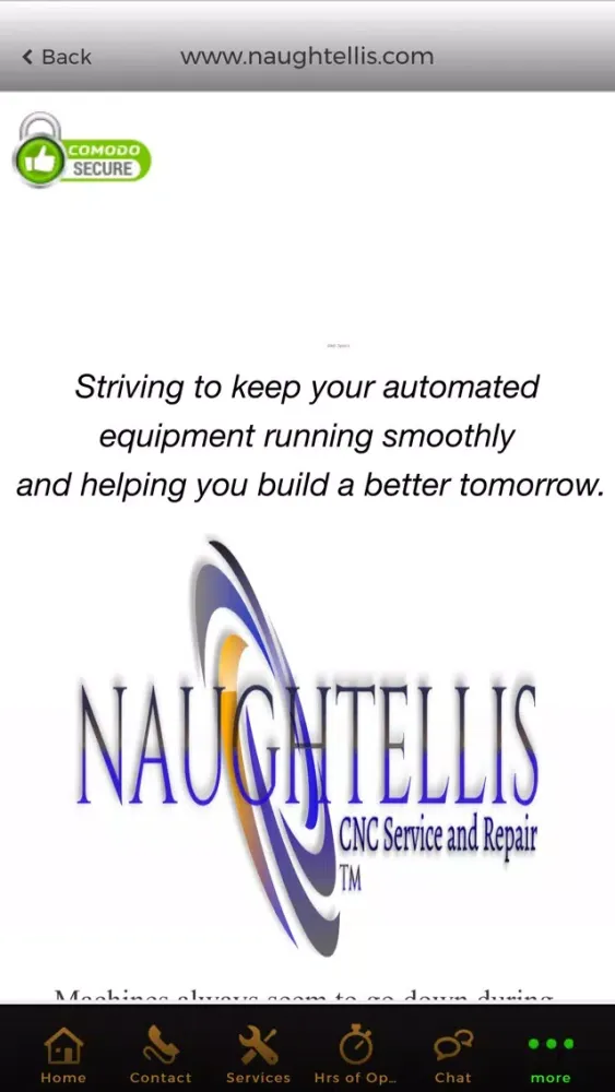 صور Naughtellis CNC Service App