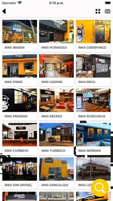 Zrzuty ekranu Inka Burger.