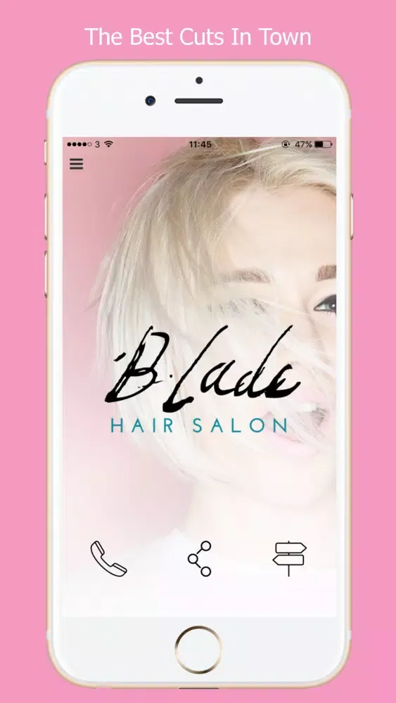 Blade Hair Salon应用截图