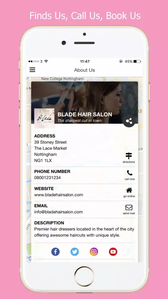 Blade Hair Salon应用截图