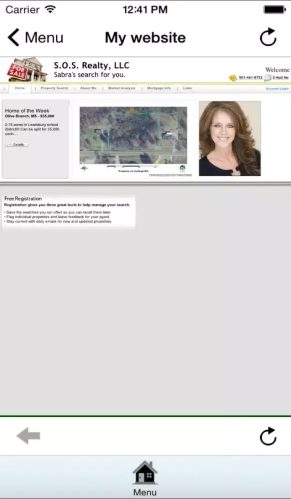Sabra Cable Realtor Screenshots