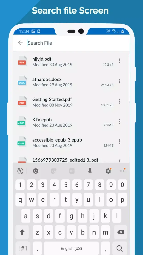 All Document Reader Screenshots