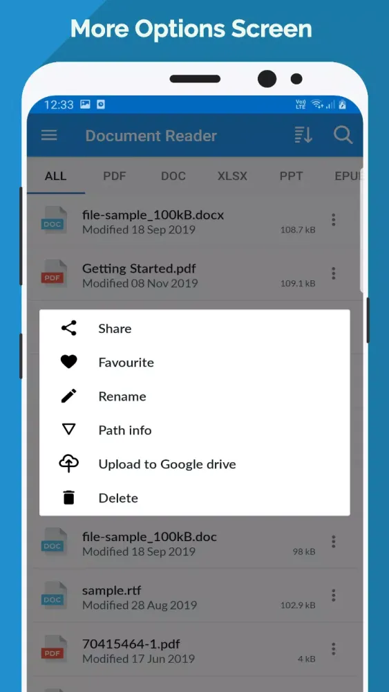 All Document Reader Screenshots