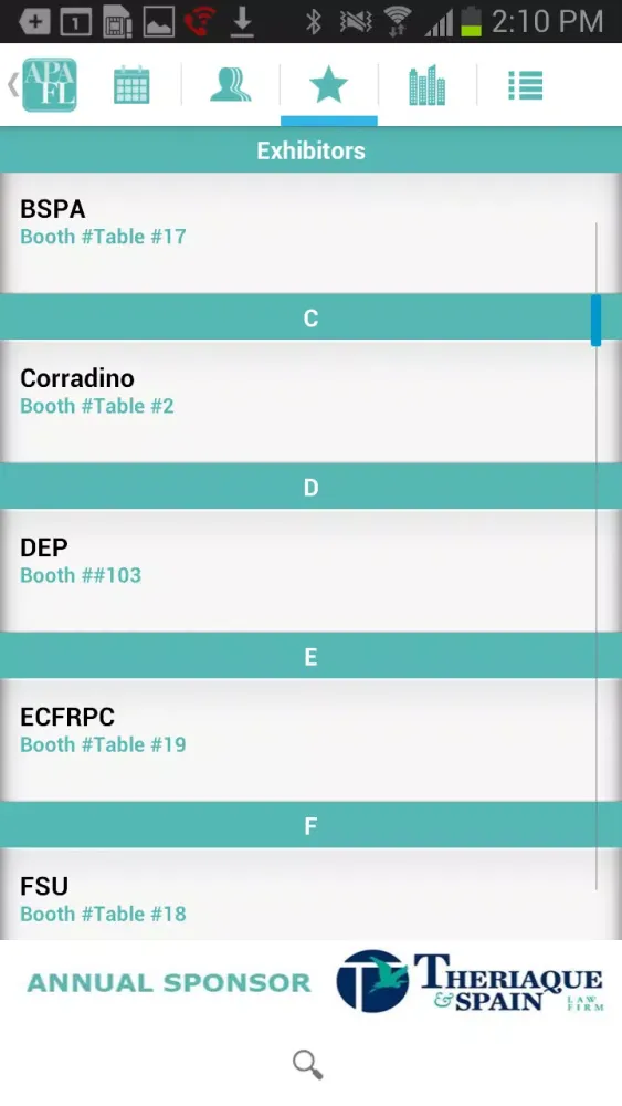 APA Florida 2013 Screenshots