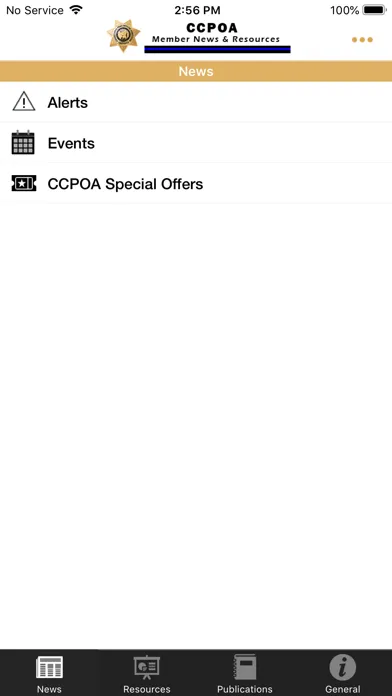 CCPOA Members App سکرین شاٹس