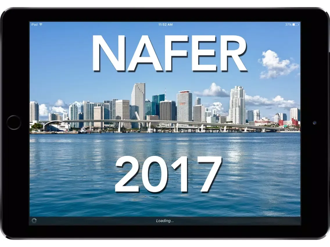 ภาพหน้าจอของ NAFER 2017 Annual Conference iPad 