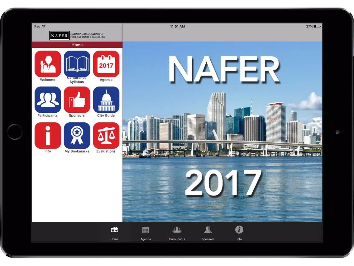 ภาพหน้าจอของ NAFER 2017 Annual Conference iPad 