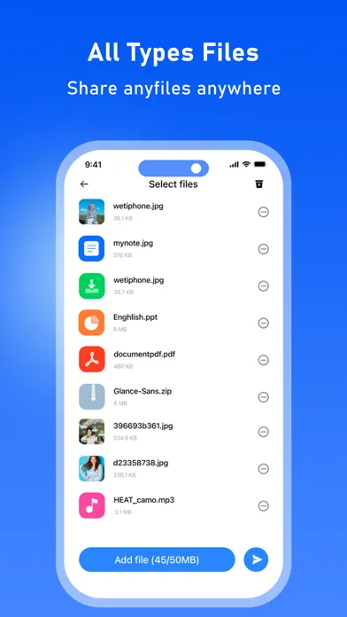File Transfer - ftShare Screenshots
