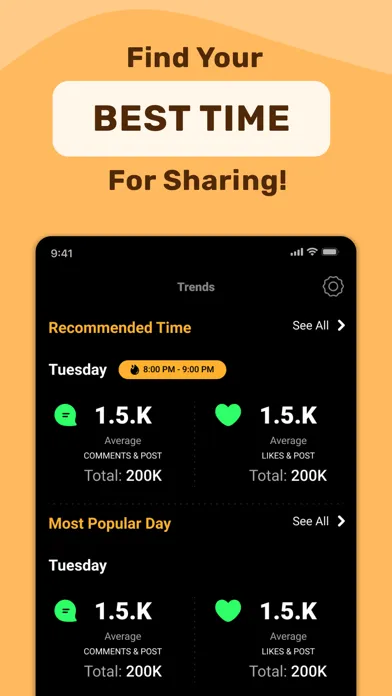 Zrzuty ekranu UNFO: Reports for Instagram