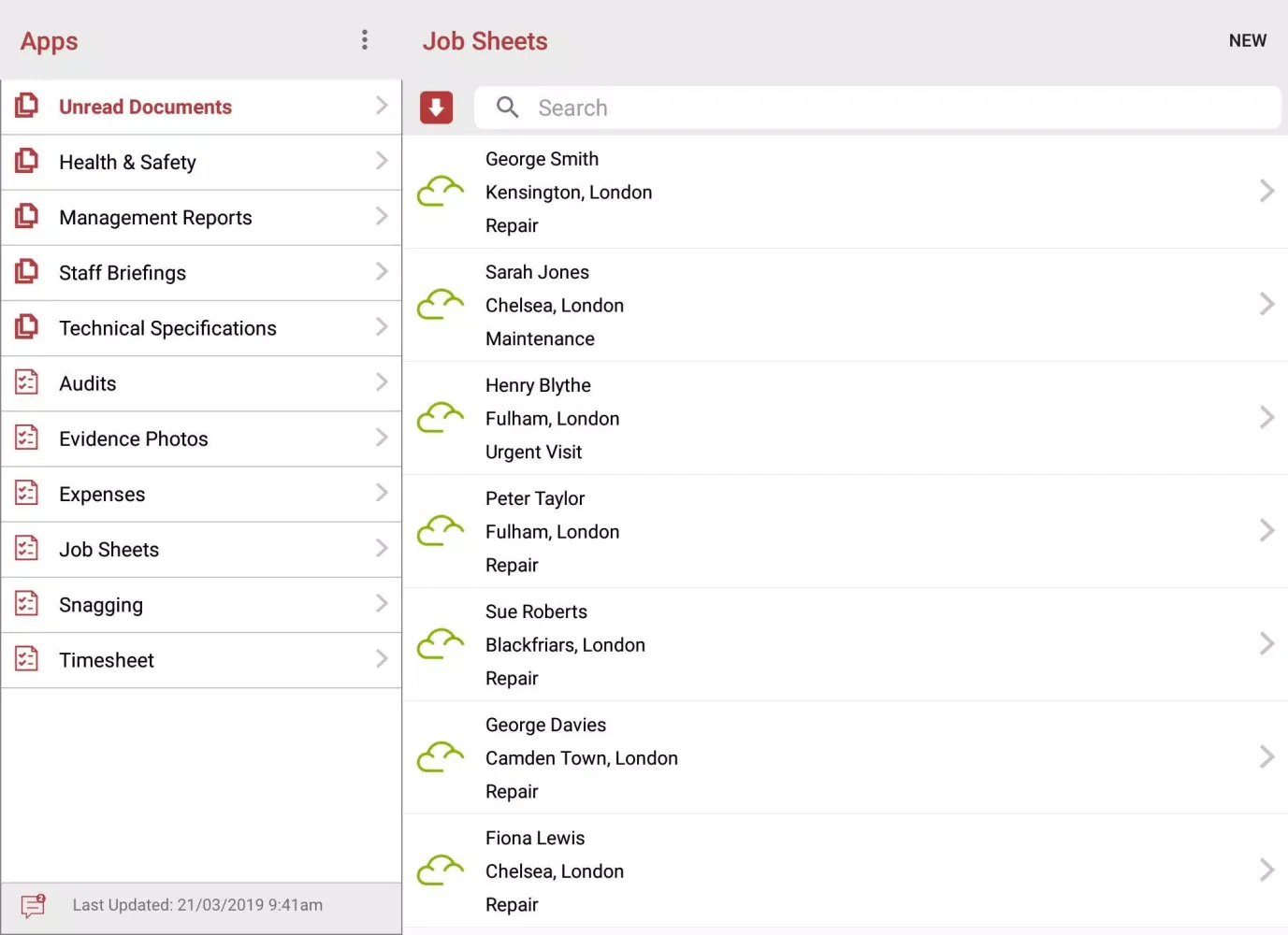 AppCan XP Screenshots