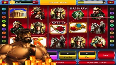 Hercules Casino Vegas Slot Machine Reward Games Screenshots