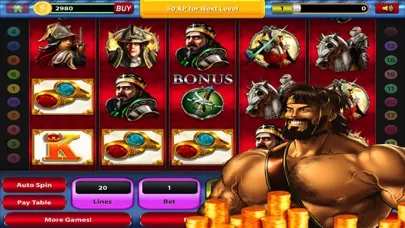 Hercules Casino Vegas Slot Machine Reward Games Screenshots