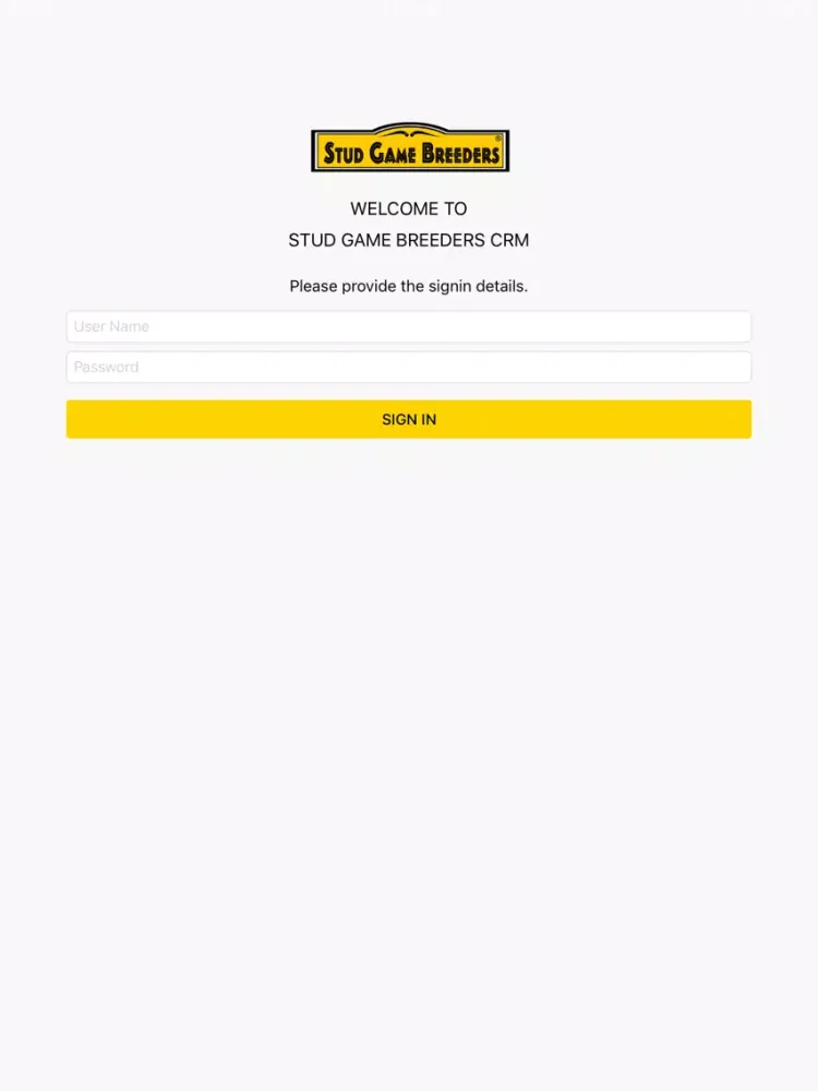 SGB CRM iPad 应用截图