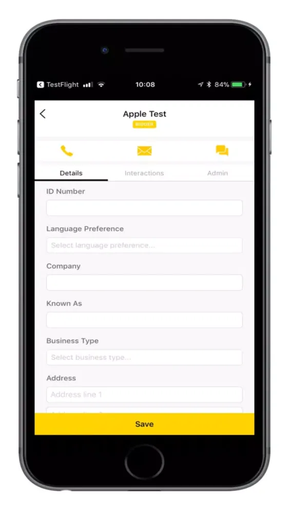 SGB CRM应用截图
