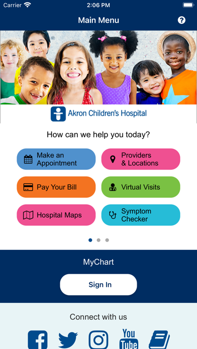 Captures d'écran de Akron Children's Anywhere