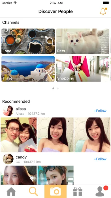 Gf - Dating, Social and Gift Screenshots