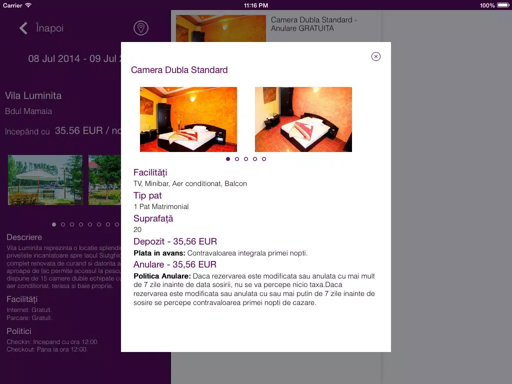 Скриншоты TURO.RO iPad 
