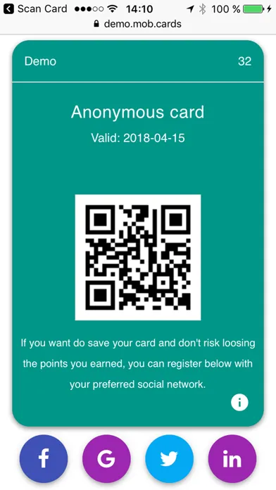 Scan Cards سکرین شاٹس