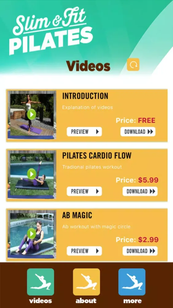 Capturas de pantalla de Slim & Fit Pilates with Sheena Jongeneel
