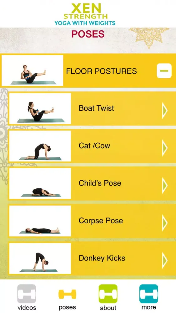 Скриншоты Xen Strength - Yoga with Weights