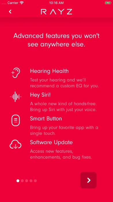 Скриншоты Rayz Audio