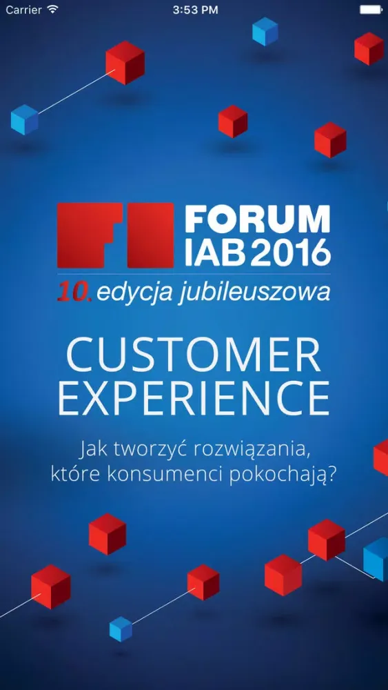 Capturas de tela do IAB Forum 2016