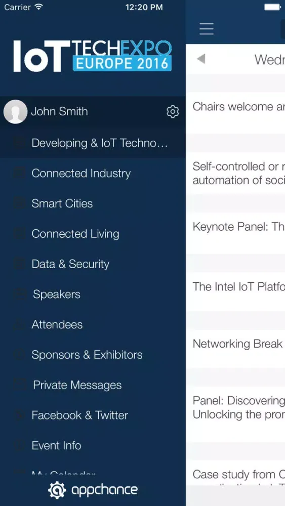 IoT Tech Expo Europe سکرین شاٹس