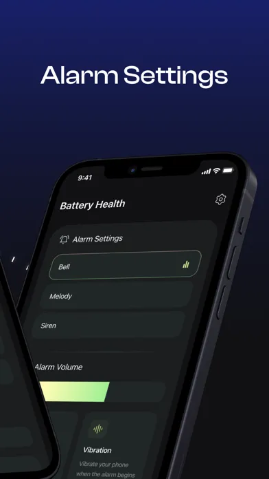 Tangkapan skrin Battery 100% Alarm
