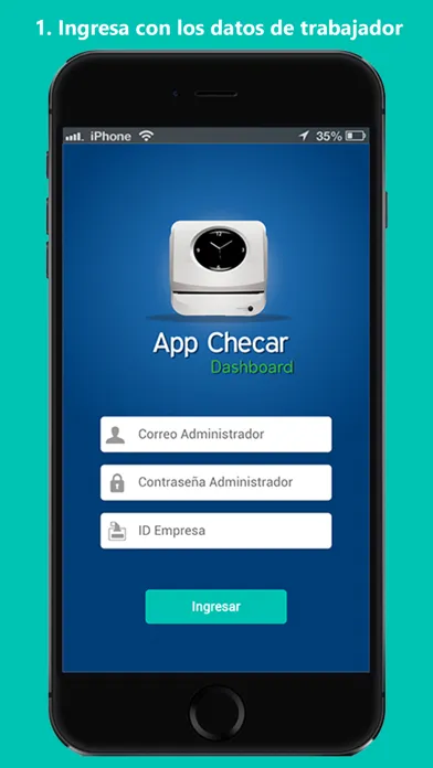 App Checar Dashboard Screenshots