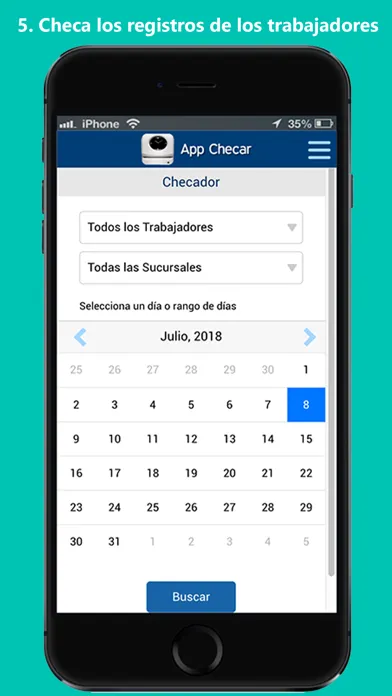 App Checar Dashboard Screenshots