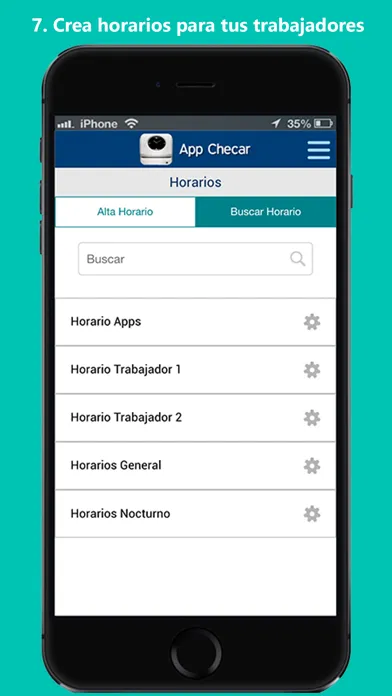 App Checar Dashboard Screenshots