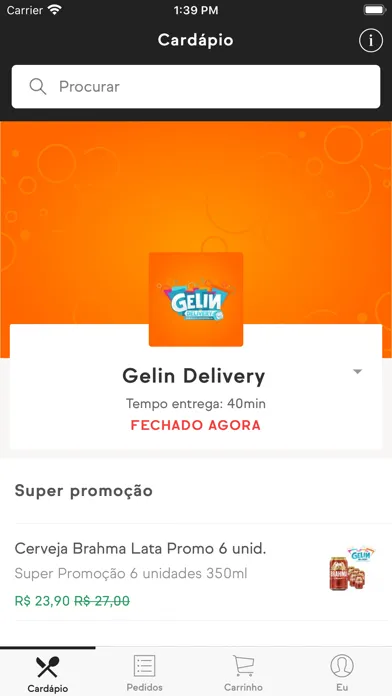 Captures d'écran de Gelin Delivery