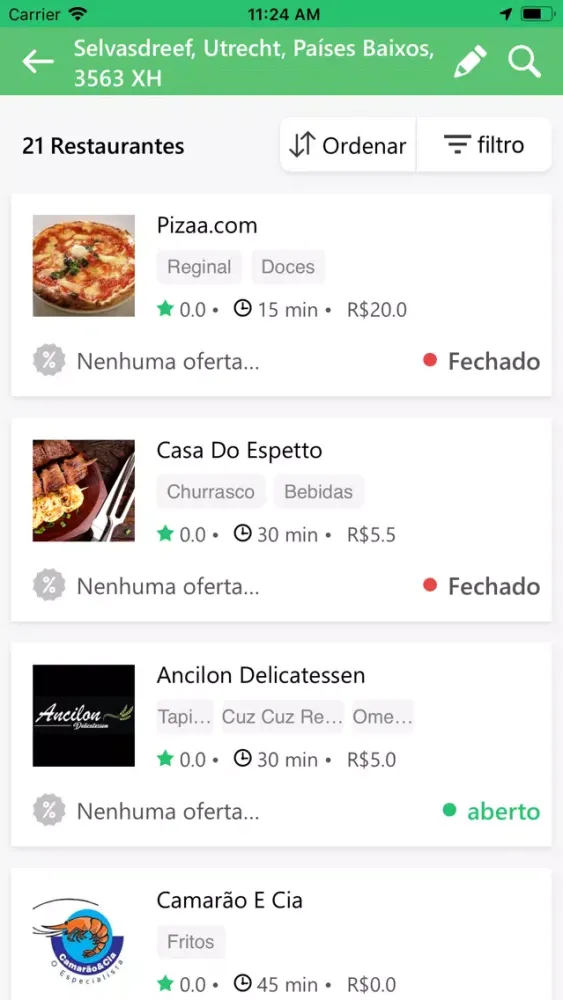 Screenshot di Chegou