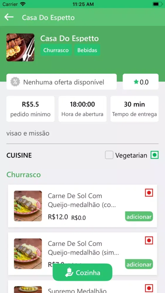 Screenshot di Chegou