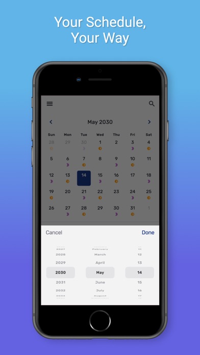 Monaweb -Shift worker calendar應用截圖