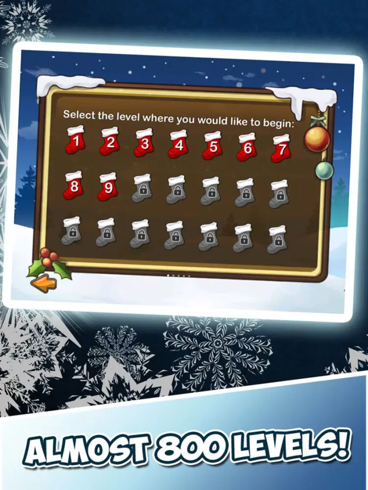 Screenshot di Christmas Poppers Mania iPad 