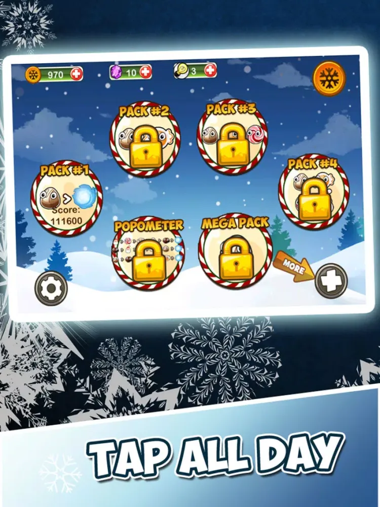 Screenshot di Christmas Poppers Mania iPad 