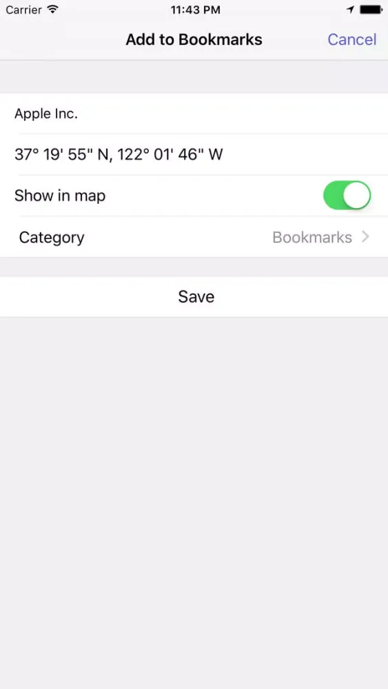 Ảnh chụp màn hình của Geo Location - Searching GPS Coordinates
